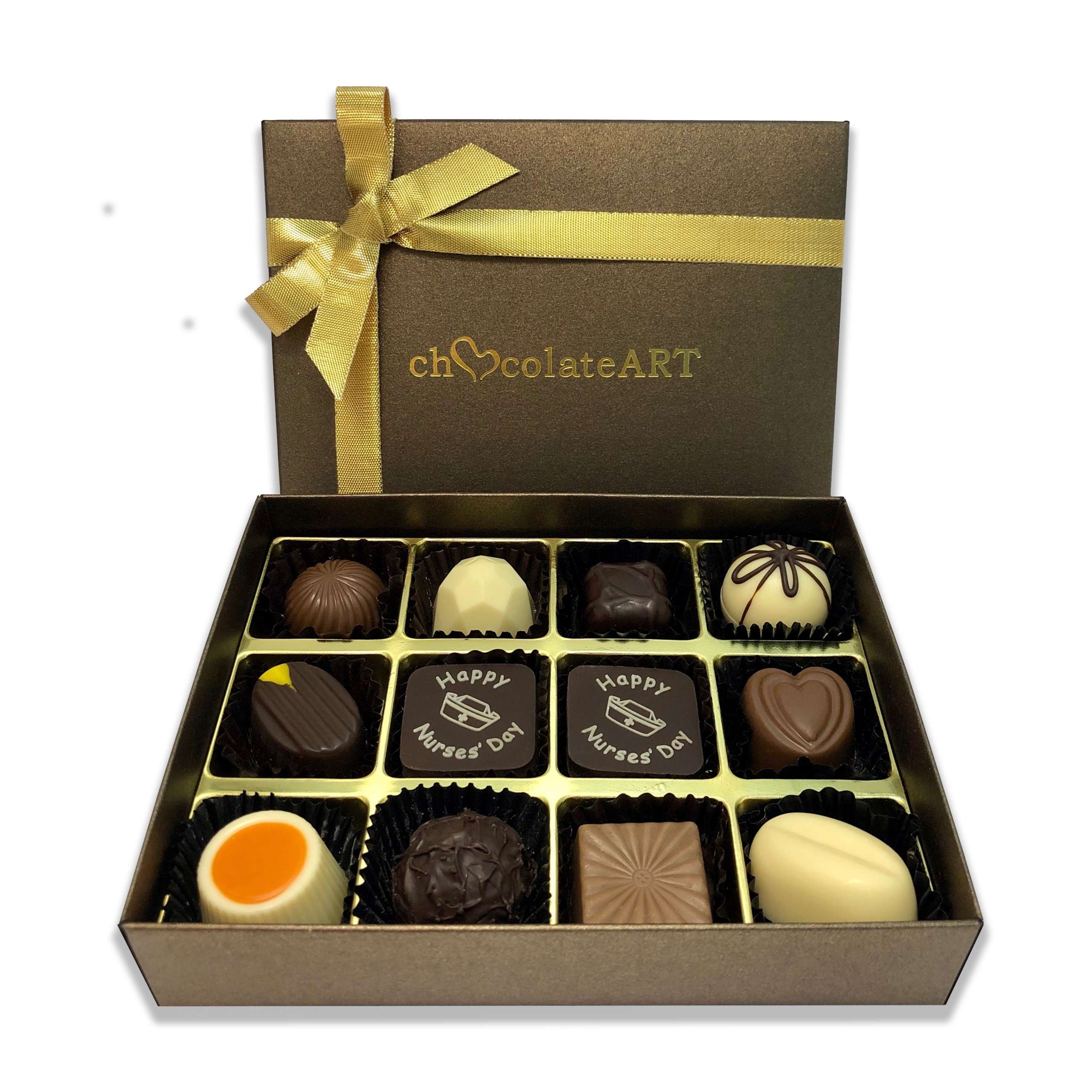 12pc Nurse’s Day Gift Box Chocolateart
